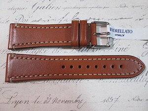 MORELLATO ITALY 24mm Gold Brown カーフ Raffaello*1