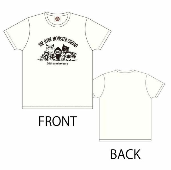 レア■限定品■ HYDE PARK THE HYDE MONSTERS SQUAD Tシャツ オーバーサイズ XLサイズ L'Arc~en~Ciel ラルクアンシエル モンスターズ