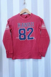 2-9914/UES HAWAII 82 football T-shirt waste postage 200 jpy 