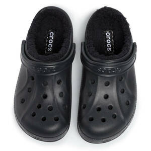 ■クロックス レイレン ラインド クロッグ ボア付 ブラック/ブラック 新品 25cm m7 w9 crocs Ralen Lined Clog Boa 16244-060