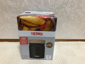 真空断熱スープジャー 400ml JBT-400 ブラック