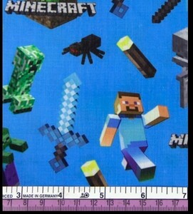 マインクラフト 生地 ハギレ
