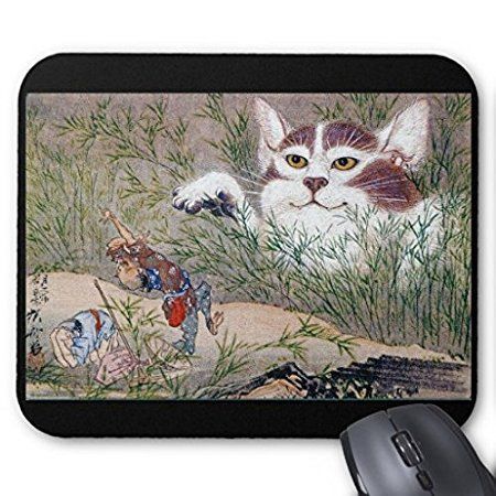 河鍋暁斎『 化け猫 』のマウスパッド(フォトパッド)