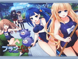 ネプテューヌ タペストリー PS Vitaソフト 激次元タッグ ブラン+ネプテューヌVSゾンビ軍団 ファミーズ お宝創庫購入特典 ベール ノワール