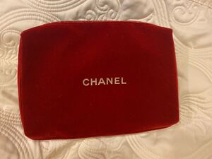 シャネル メイクポーチ 化粧ポーチ Chanel ベロア バッグ
