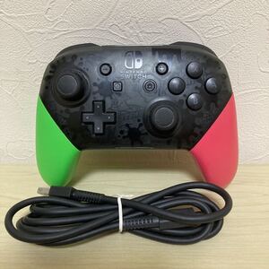 Nintendo Switch Proコントローラー スプラトゥーン2 エディション ニンテンドースイッチ 純正品