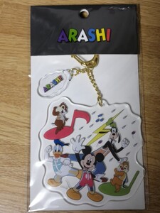 嵐 展覧会 アクリル キーチェーン ディズニー1 ミッキーマウス アクリルキーホルダーARASHI あらし EXHIBITION 