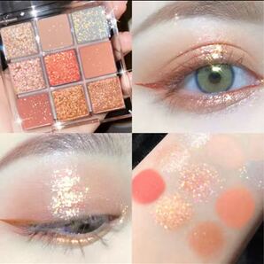 DIKALU COCOVENUS9色アイシャドウバレット+アイシャドウブラシ付き
