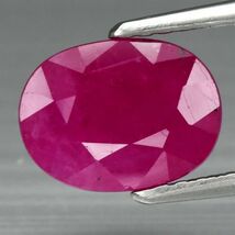 天然石 ルビー ルース 2.26ct マダガスカル産　綺麗なレッドの色味！_画像1