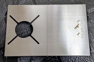 新品 一期一会 遮熱テーブル 遮熱板 シングルバーナー用 テーブル
