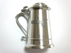 ペトロナス ツマセク ビアマグ ビールジョッキ 錫製品 記念品 PETRONAS Pewter beer Mug Petroliam Nasional Berhad tumasek pewter 97%