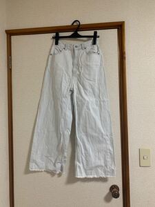 ワイドパンツ デニムパンツ