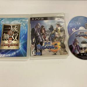 21-PS3-242　プレイステーション3　戦国BASARA3　三国無双5　Empires　セット　動作品　プレステ3　PS3