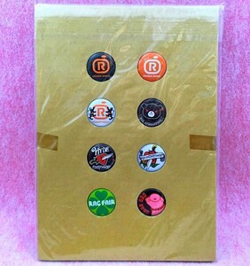  sending 210 jpy ~ rare! R&R NEWSMAKER[HYDE hyde ORANGE RANGE orange range RAG FAIR] special can badge set artist goods 