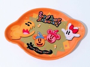 東京ディズニー リゾート 限定! アッシュトレイ 陶器 お皿　食器 グッズ ミッキー ハロウィン レア物 イベント 希少