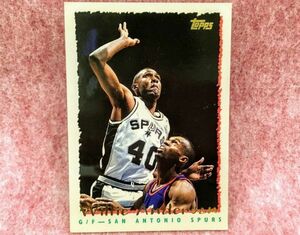 稀少! 1994年当時物! Topps「NBA ウィリー・アンダーソン / サンアントニオスパーズ」コレクション カード　バスケ アメリカ 選手 トレカ