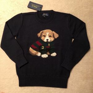  Polo Ralph Lauren Inter car dog cotton wool sweater POLO RALPH LAUREN