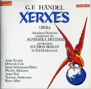 3CD (即決) ヘンデル/ オペラ・クセルクセス(セルス)/ A.ダズマール指揮