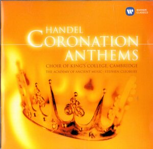 CD (即決) ヘンデル/ ４戴冠ミサ曲;アン女王の誕生賛歌/ ステファン・クレオバリー指揮