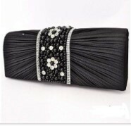  new goods * prompt decision elegant standard great popularity clutch bag party bag * black liquidation price 