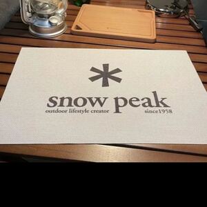 スノーピーク ランチョンマット