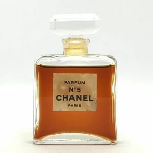 CHANEL シャネル No.5 パルファム 14ml ☆残量たっぷり9割　送料140円