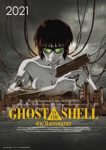 送料無料　通常上映版　ポストカード　GHOST IN THE SHELL 攻殻機動隊　4kリマスター版　入場者特典　入場者プレゼント　来場者特典