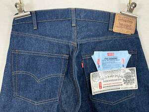 超希少《 Dead Stock / Rare Model 》80s デッド【 Levis 502 ビンテージ ボタンフライ デニム ジーンズ W38 L31 アメリカ製 】