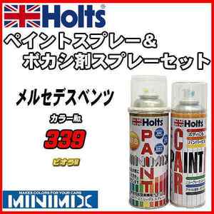 ペイントスプレー メルセデスベンツ 339 ビオラM Holts MINIMIX ボカシ剤スプレーセット