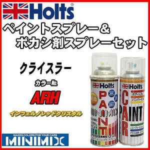 ペイントスプレー クライスラー ARH インフェルノレッドクリスタル Holts MINIMIX ボカシ剤スプレーセット