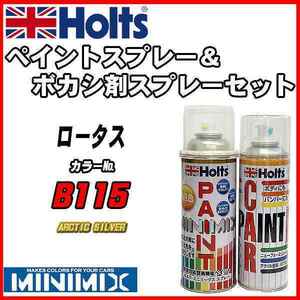 ペイントスプレー ロータス B115 ARCTIC SILVER Holts MINIMIX ボカシ剤スプレーセット