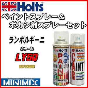 ペイントスプレー ランボルギーニ LY5Q BLU CAELUM Holts MINIMIX ボカシ剤スプレーセット