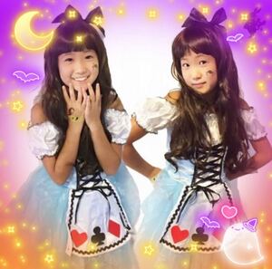 ワンピース ドレス 不思議な 妖精子供 衣装 コスプレ仮装 女の子 アリスSML