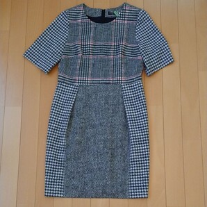 ダイアグラム ワンピース 千鳥格子 チェック グレースコンチネンタル