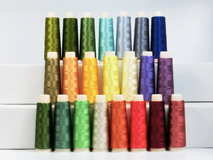  sewing machine .... thread 22 color 22 pcs set Brother color close . color set 