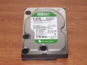 ★ 2TB ★ Western Digital 【 WD20EARX 】 良品 ★544