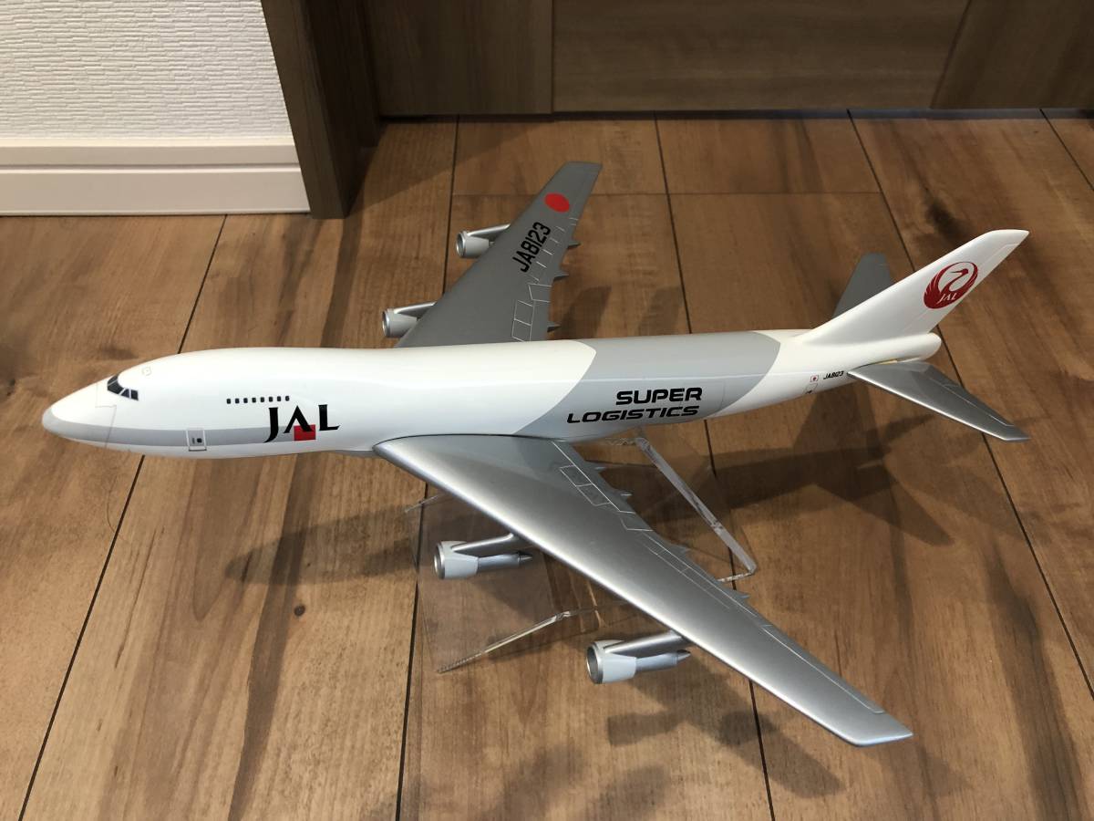 人気アイテム レア 1/200 B747-200F JA8123 日本航空 ボーイング ...