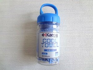 新品 Kaepa ケイパ クール 冷感 タオル 熱中症対策 ブルー系 30×90cm