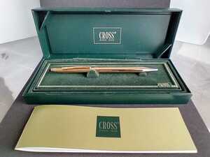 新品未使用 CROSS クロス センチュリー クロスボールペン PRー1502 クロス ボールペン GOLD 1/20 14kt rolled gold cap and barrel レア