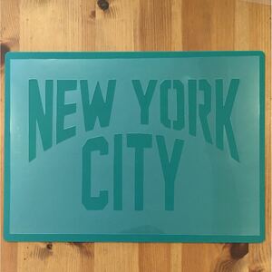 No.132 stencil seat Brooke Lynn N.Y.C New York City man front interior DIY stencil plate 