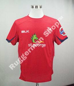 BLK スーパーラグビー クイーンズランドレッズ　トレーニングシャツ L
