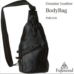 Fujimond本革 ボディバッグ ショルダーバッグ 斜め掛けバッグ メンズバッグ ワンショルダーバッグ 高品質