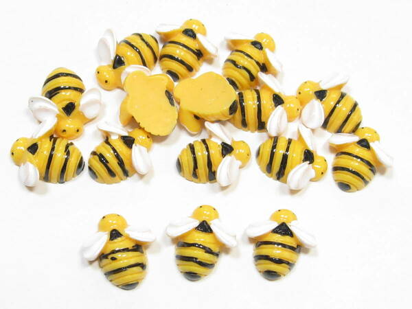 デコパーツ　ミツバチ　蜜蜂　２０個セット！