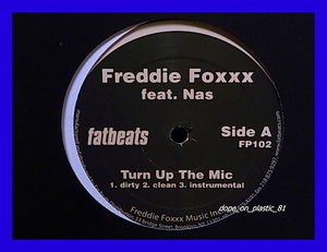 Freddie Foxxx / Turn Up The Mic / Teach The Children/DJ Premier/US Original/5点以上で送料無料、10点以上で10%割引!!!/12'