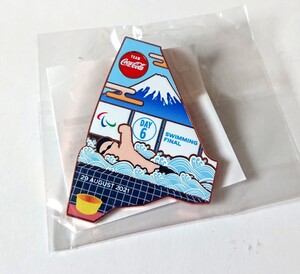 東京パラリンピック コカ・コーラ ピンバッジ 銭湯 オリンピック