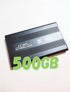 テレビ・PS4・PC USB3.0 ポータブルHDD 500GB