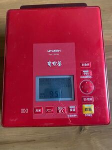 炊飯器 MITSUBISHI NJ-XS103J-R 中古 蒸気レス