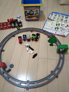 ダイヤブロック トーマスてなかまたちバケツ ハッピーセット トーマス まとめ売り
