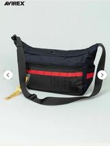 【AVIREX】SUPER HORNET かばん バッグ ショルダーバッグ SHOULDER BAG AVX602 コンアカ_画像3