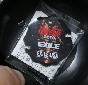★【限定品】EXILE・コカコーラゼロ Limit Charm “EXILE USA”
